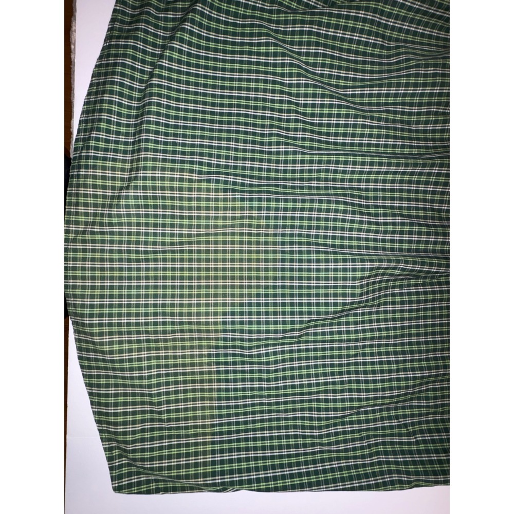 Wrangler Men's Green Plaid Long Sleeve Button Down Shirt 2XLT - Picture 7 of 8